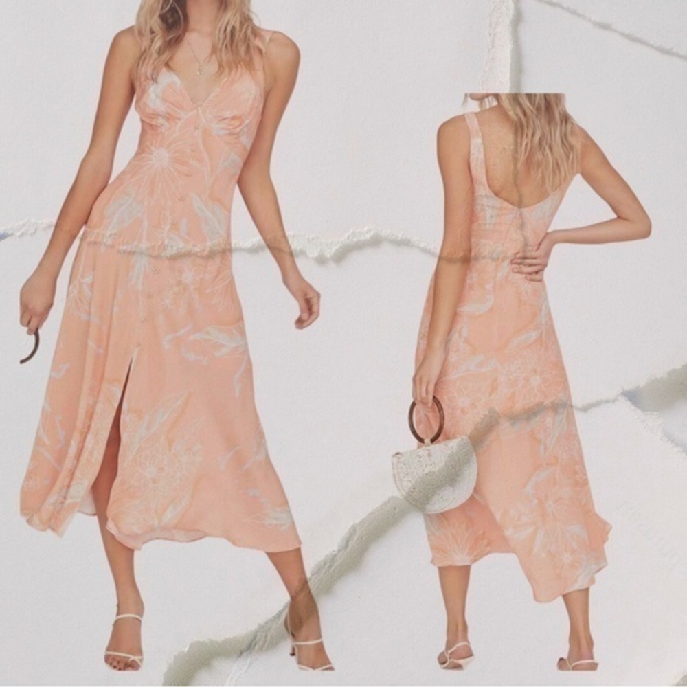Peach dress - Picture 7 of 9